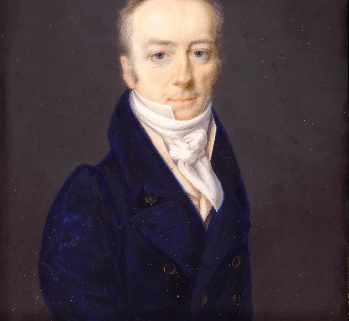 Portrait of James Smithson by Henri-Joseph Johns, dated 1816.